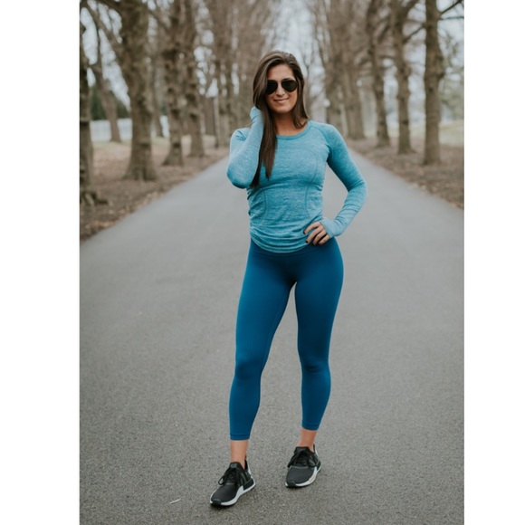 lululemon athletica Pants - *SOLD Lululemon Align 7/8 leggings Poseidon blue